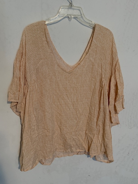 Millibon Tops - Millibon Blush V-Neck Textured Tunic